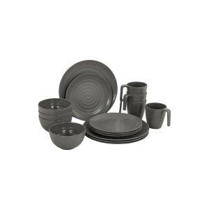 Conjunto 16 Peças Cinza