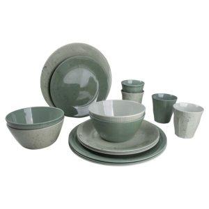 Conjunto 16 Peças Mix Verde