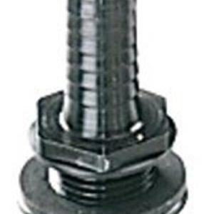 Ligador reto com grande reforço Ø 12 mm 1/2 rosca