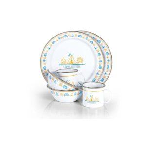 Conjunto de Melamina Fogueira