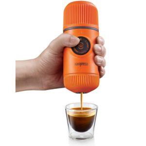 Maquina de Café Portátil Laranja Nanopresso