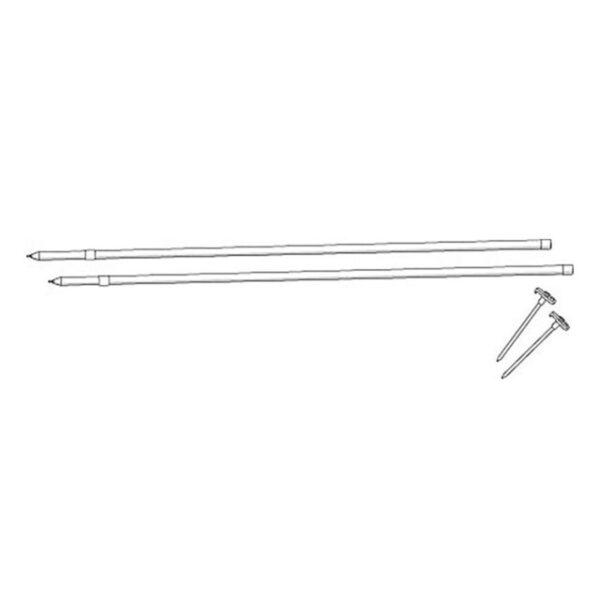Kit Poles Fiamma para toldo de caravanas, autocaravanas ou carrinhas - Image 3