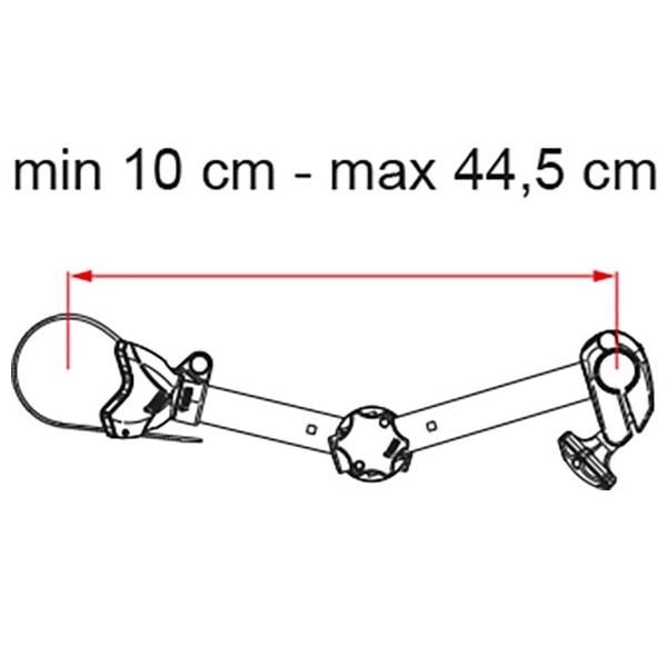 Fiamma Bike Block Pro S D1 (Deep Black) - Image 3