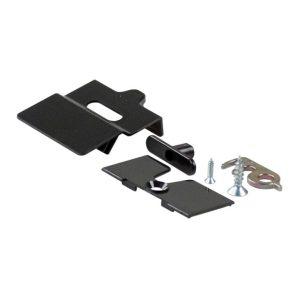 Fecho Porta Curva em Preto Dometic