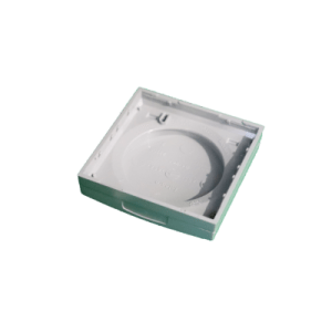 Aro Simples com Tampa Cinza Brilhante Flow