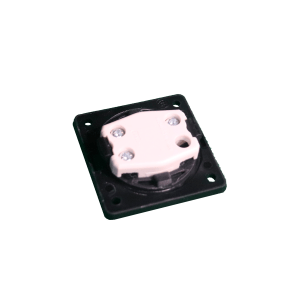 Interruptor Duplo Cinza Brilhante Classic