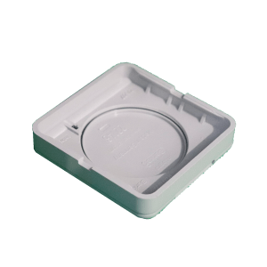 Aro Simples com Tampa Cinza Brilhante Classic