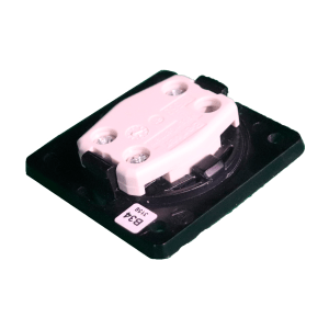 Interruptor Duplo Cromado Mate Lacado Flow