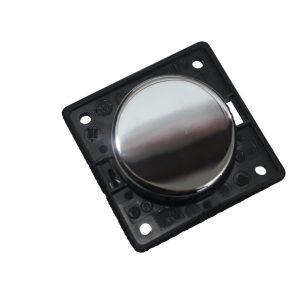 Interruptor Simples Cromado Brilhante Galvanizado Classic