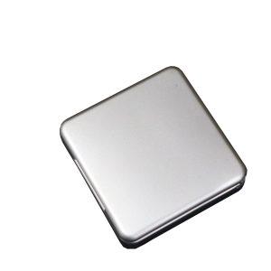 Aro Metalizado com Tampa Cromado Mate Galvanisado Classic