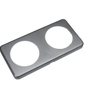 Aro Duplo Cromado Mate Galvanizado Classic