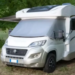 Cobertura Cinza Exterior para Para-brisas e Vidros Laterais